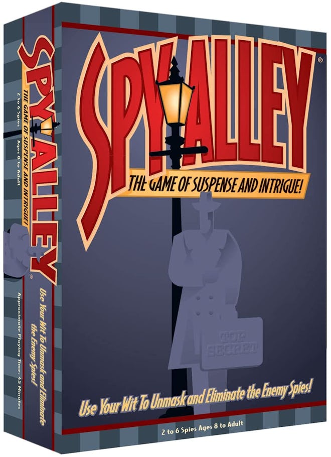 Spy Alley is an award-winning board game like Clue.