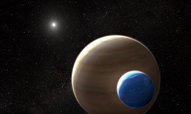 Kepler-1625b and moon