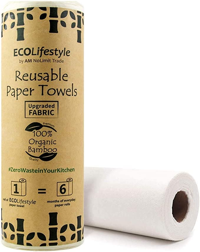 AM NOLIMIT TRADE Reusable Bamboo Paper Towels