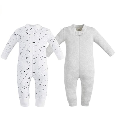 Owlivia Organic Cotton Sleep N Play Footless Pajamas (2-Pack)