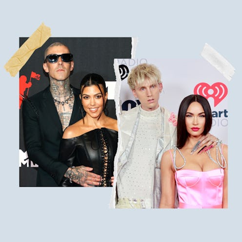 Kourtney Kardashian and Travis Barker react to Megan Fox & Machine Gun Kelly's engagement