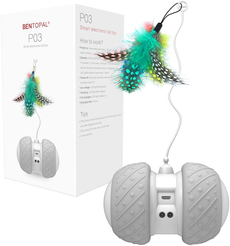 BENTOPAL Automatic Cat Feather Toy