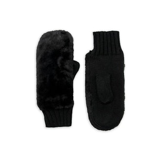 Faux Fur Mitten