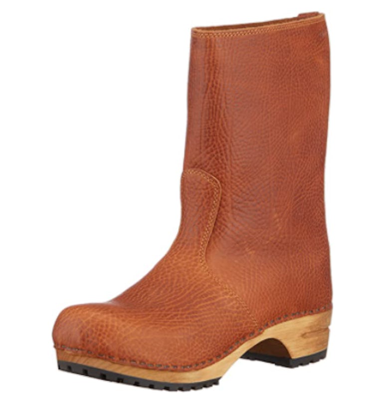 Sanita Puk' Milled Leather Clog Boots