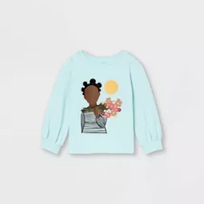 Black History Month Girls' Flower Sweatshirt