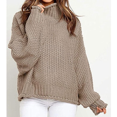 TECREW Chunky Turtleneck Sweater