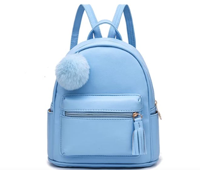 IHAYNER PU Leather Mini Backpack