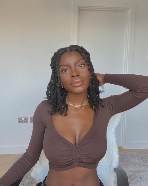 Mini twist hairstyles