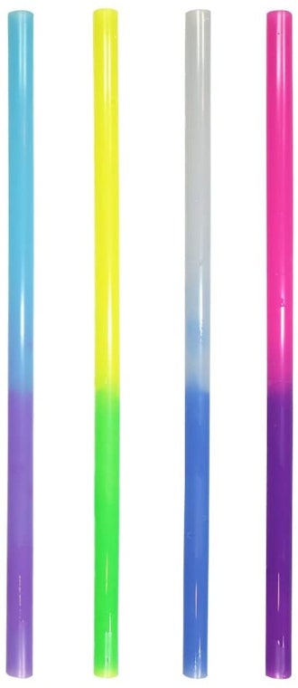 AAkron Reusable Color-Changing Straws (24-Pack)