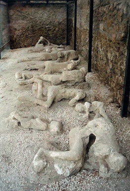 Pompeii's "Garden of the Fugitives."