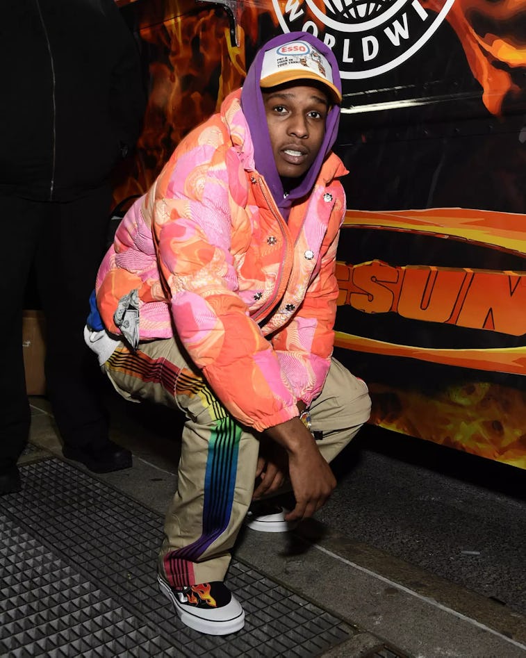 A AP Rocky is dropping more pairs of his hyped Vans slip on sneakers
