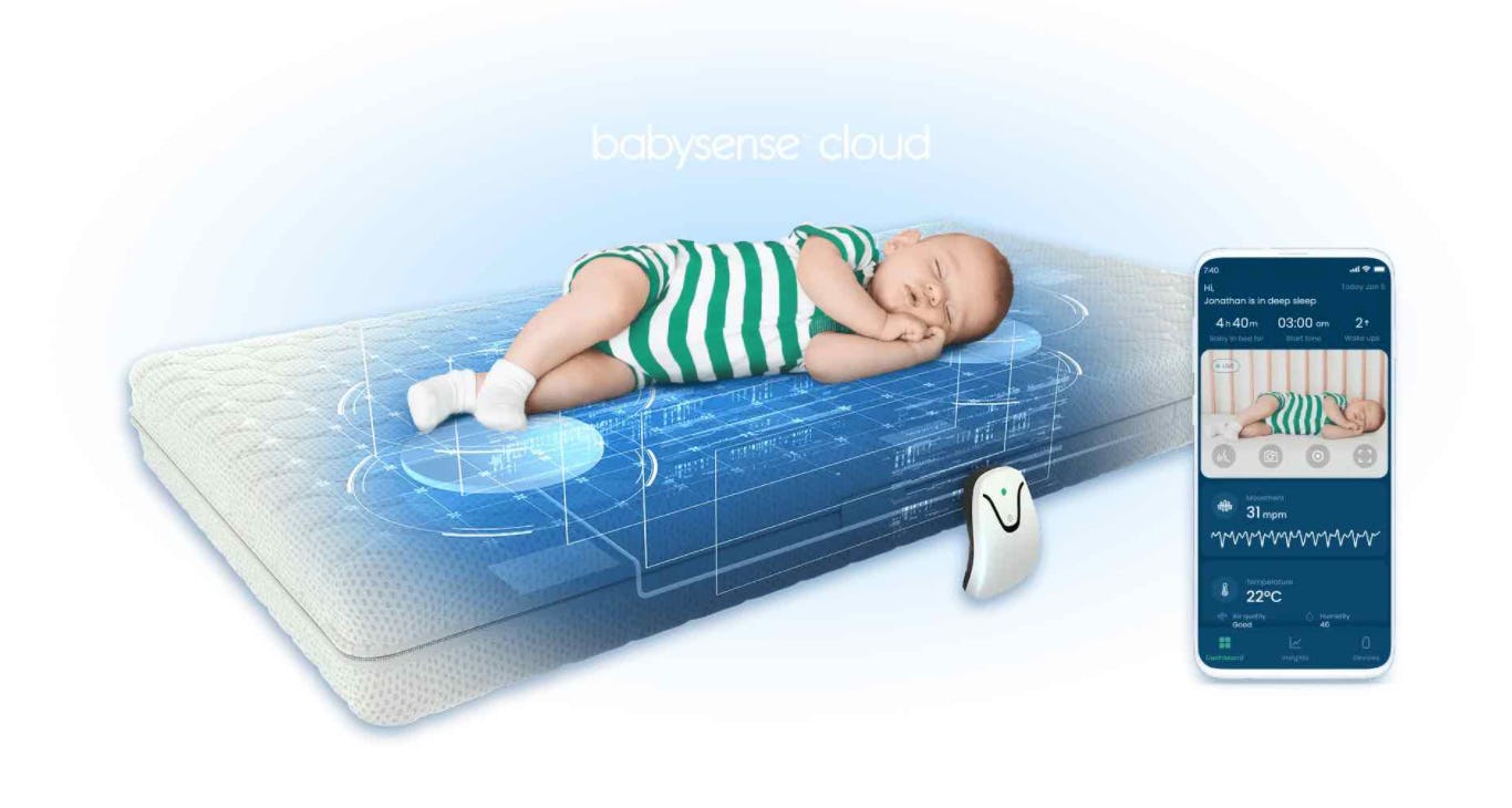 The Babysense smart mattress is one of the coolest parenting products from CES 2022. 