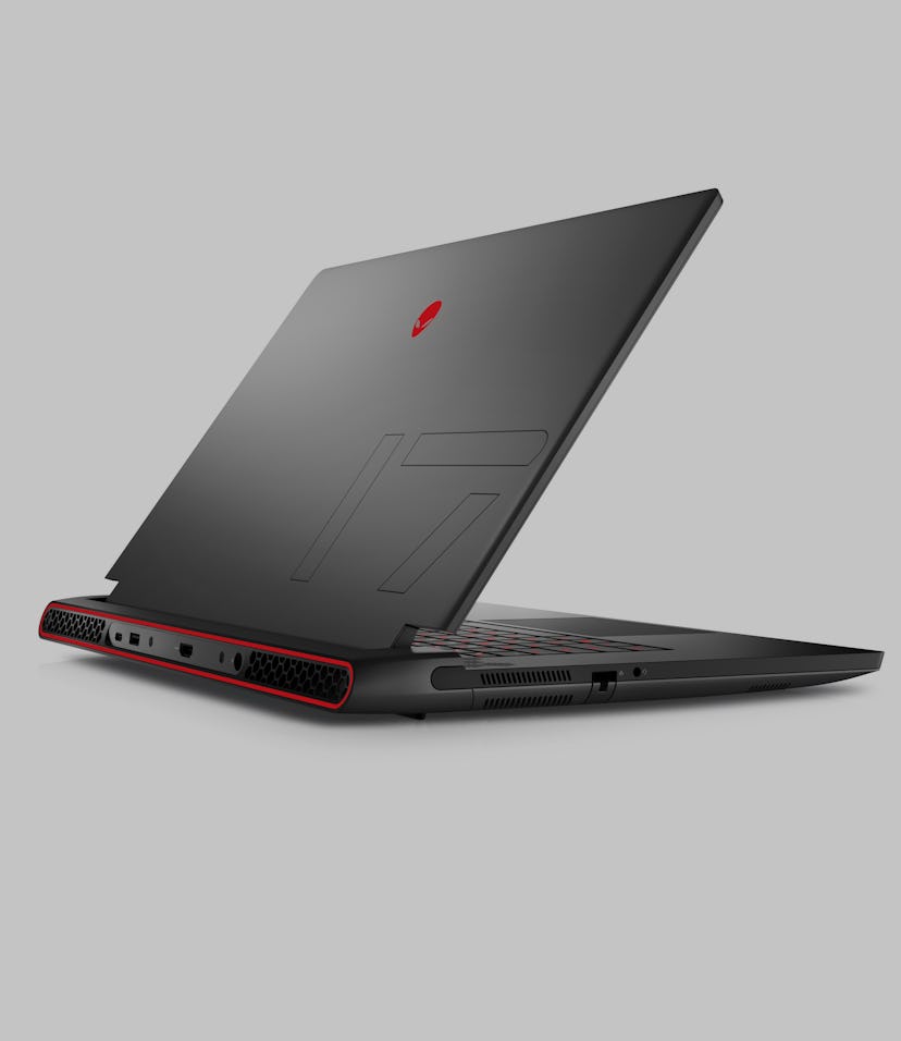 2022 Alienware m17 gaming laptop has a bulky backside