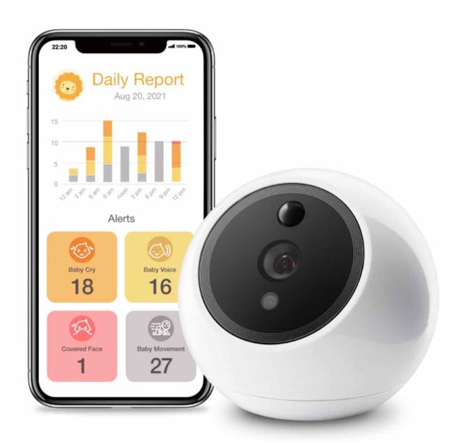 The iBabi Smart Baby Monitor uses AI tech to track your baby's movement.