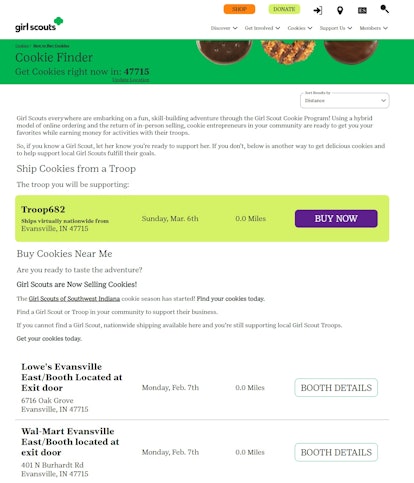 Here's how to order Girl Scout Cookies online for the 2022 cookie season.