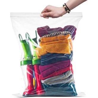 Clearly Elegant Extra Large Reclosable Plastic Bags (10-Pack)
