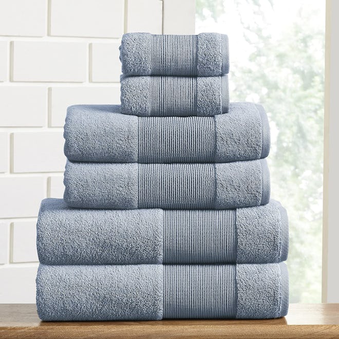 Amrapur Overseas Air Cloud Cotton Towel Set (6-Piece) 