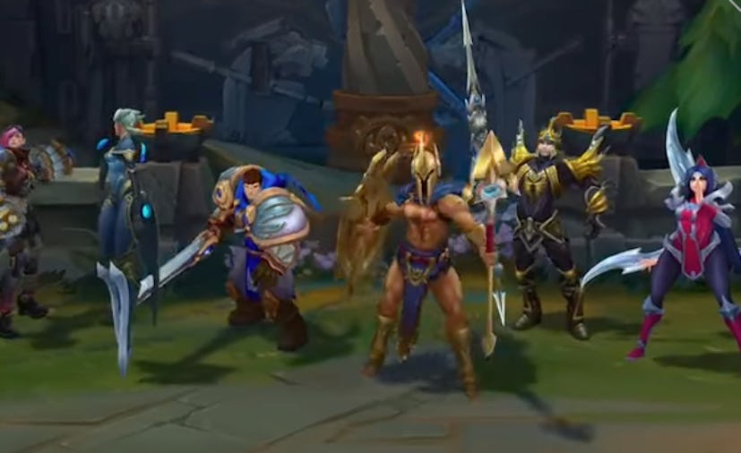 Screenshot of League of Legends, one of the best online video games to play with friends. 