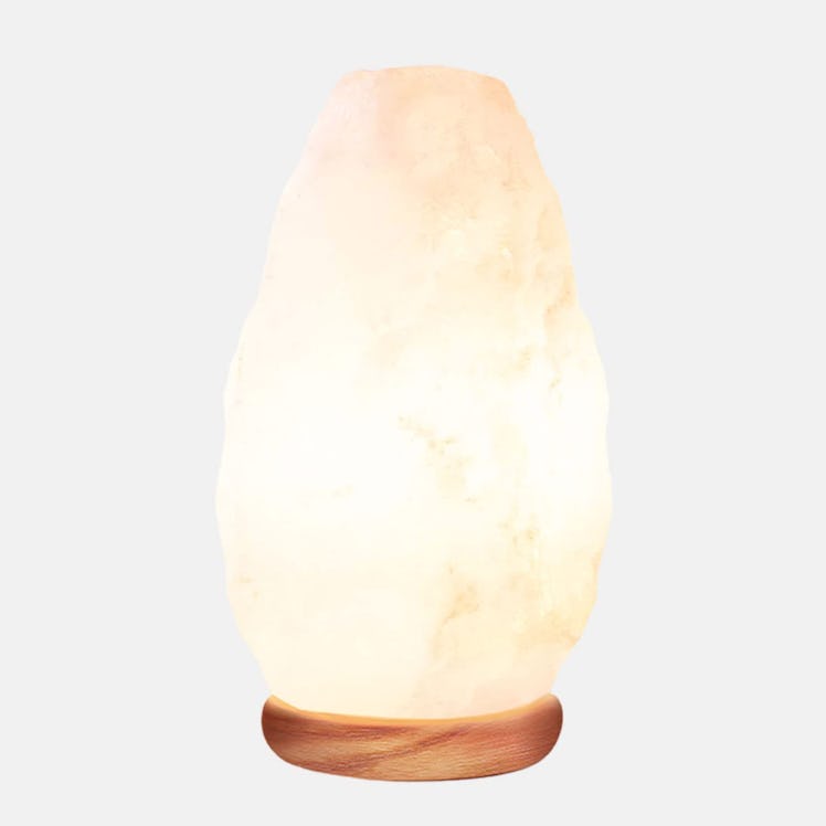 Himalayan Glow White Salt Crystal Lamp