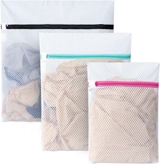 BAGAIL Honeycomb Mesh Laundry Bags (3-Pack)