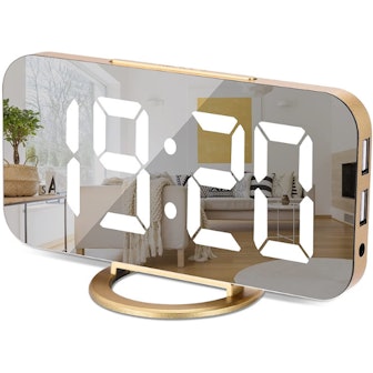 Sukeen Digital Mirror Surface Alarm Clock
