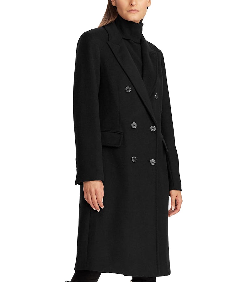 Lauren Ralph Lauren's Women's Double-Breasted Walker Coat. 