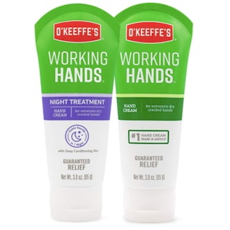 O'Keeffe's Working Hands and Working Hands Night Treatment Hand Cream, 3 Ounce Tubes