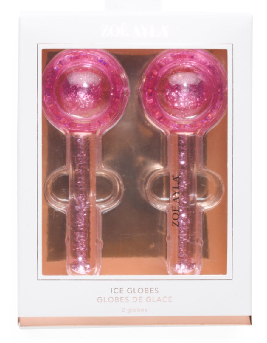 Zoe Ayla 2pk Ice Globe Facial Rollers