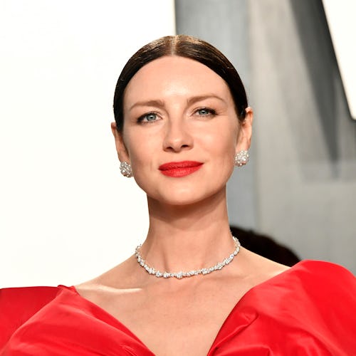 Caitriona Balfe attends the 2020 Vanity Fair Oscar Party.