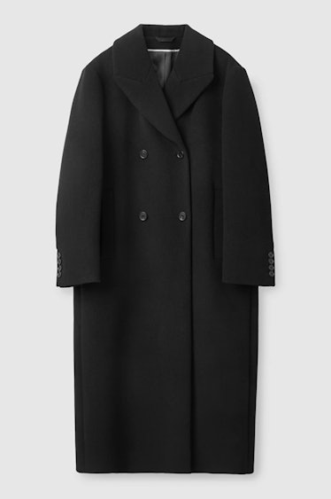 COS' Double-Breasted Tailored Coat. 