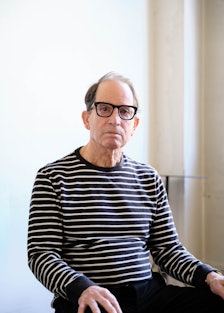 Artist Peter Schlesinger in his Manhattan studio.