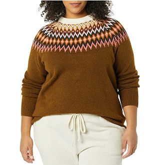 Amazon Essentials Soft-Touch Crewneck Novelty Sweater