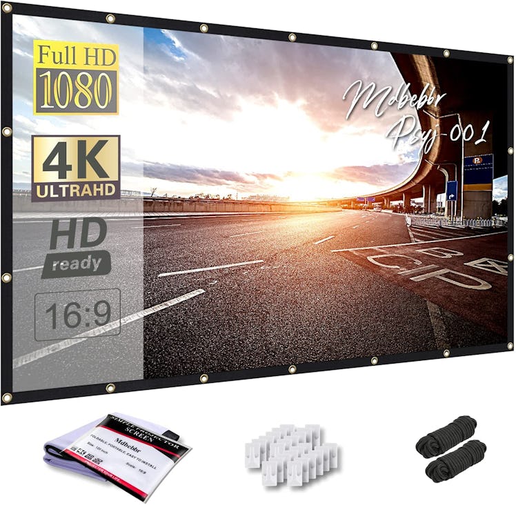 Mdbebbron 150 inch Projection Screen