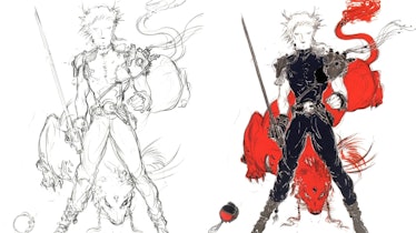 ff7 amano concept art