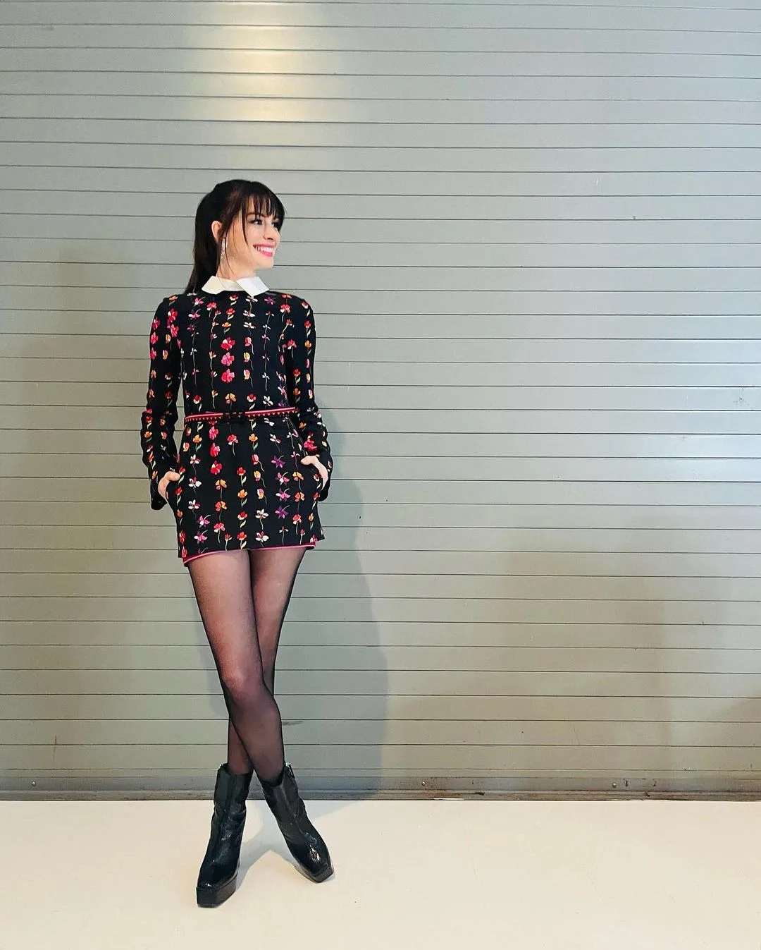 Anne Hathaway Looks Just Like Andrea Sachs in New Instagram Photos
