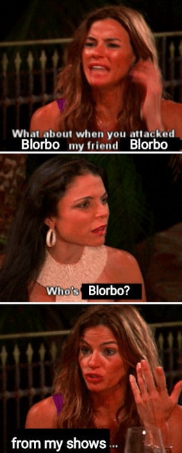 A Tumblr meme demonstrating what is blorbo. 