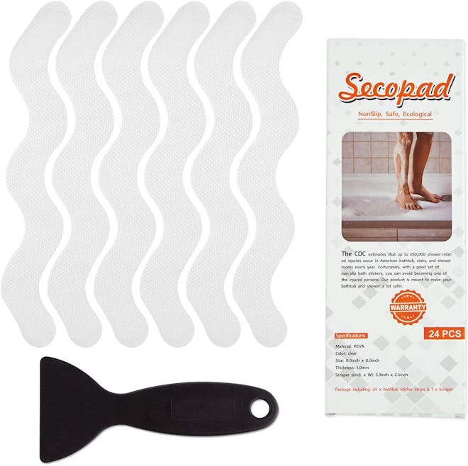 Secopad Anti Slip Shower Stickers (24-Pack)