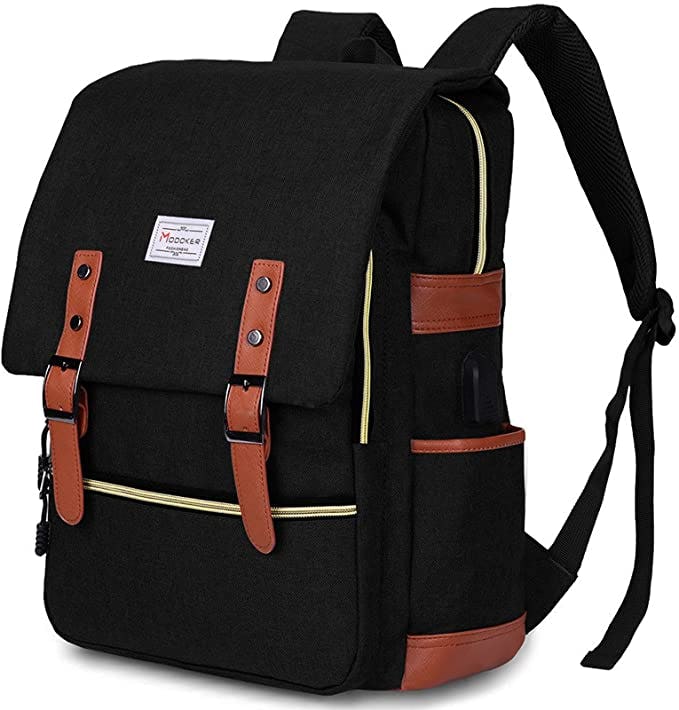 Modoker Vintage Laptop Backpack