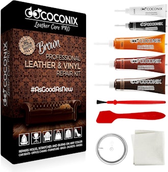 COCONIX Brown Leather and Vinyl Repair Kit 