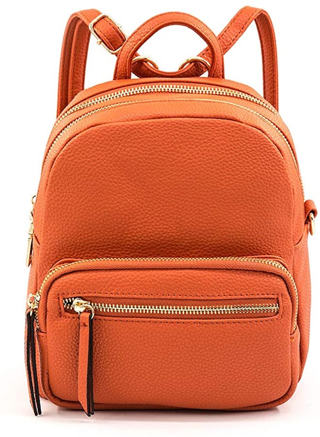 EMPERIA Faux Leather Mini Backpack