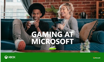 gaming at microsoft picture