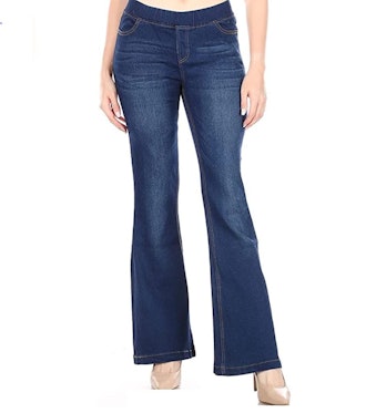 Jvini High Waist Pull-On Stretch Flare Jeans
