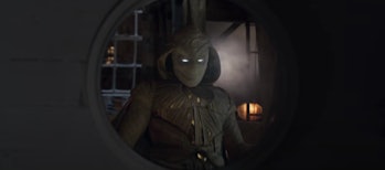 Marc Spector (Oscar Isaac) sees his vigilante self in the Moon Knight trailer