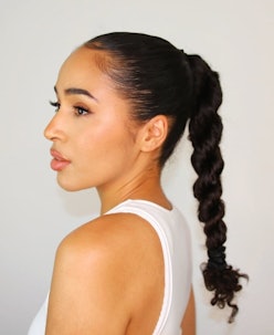 Curly Ponytail Ideas