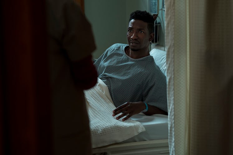 Mamoudou Athie as Dan Turner in episode 108 of Archive 81