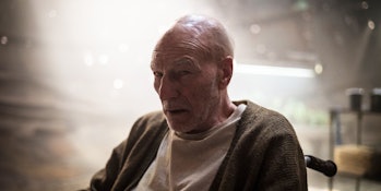 Patrick Stewart as Professor X in 2017’s Logan