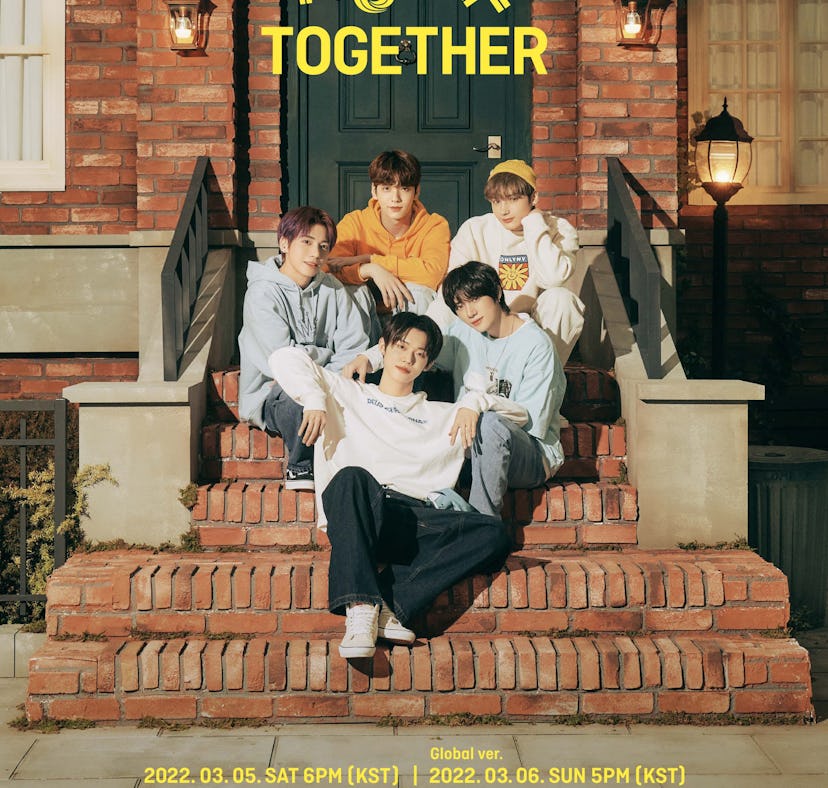 This March, TXT will host their third fan live event, MOA X TOGETHER.