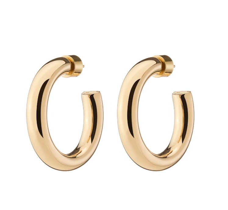 Jennifer Fisher's Mini Samira Hoop Earrings.