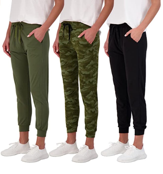 Real Essentials Ultra-Soft Lounge Pants (3-Pack)