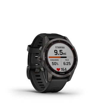 Garmin's Fenix 7 using the new staming tracking tool.